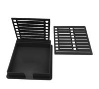 Organiseur de notes, support polyvalent pour notes autocollantes pour enseignant | Boîte de rangement portable à double insert pour enseignants, support de notes adhésives pour la maison, l'école, le