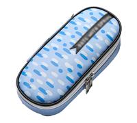 Organiseur de papeterie élégant : Trousse portable, grande capacité et conception durable pour un usage professionnel
