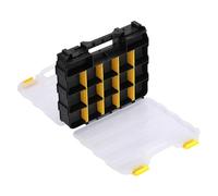 Organiseur de petites pièces, récipient avec séparateurs amovibles - Écrou boulon - Pour boulons, clous, perles, bijoux, articles de pêche, composants électroniques, garage, atelier, bureau