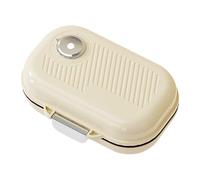 Organiseur de pilules de sac - de pilule de comparaison en silicone 7 | Support de médicaments de poche de l'organisateur de médecine résistant à l'humidité pour hommes et jour