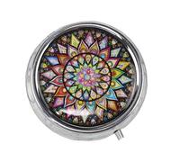 Organiseur de pilules portable | Étui de pilules avec compartiments portable, rangement compact pour suppléments et médicaments dans une poche ou un sac