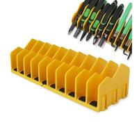 Organiseur de pinces coupantes - Boîte de rangement avec base en caoutchouc antidérapant | Porte-outils robuste | Organisation du jeu d'outils pour pinces, couteaux, marteaux, atelier