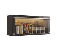 Organiseur de placard coulissant avec capteur lumineux, étagère murale pliable pour cuisine, restaurant et garage