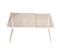 Organiseur de placard extensible avec design empilable pour améliorer l'accessibilité et l'organisation dans n'importe quelle armoire (2 blancs (31 cm)