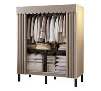 Organiseur de placard portable en acier - Solution de rangement pliable surdimensionnée pour le salon, solution de rangement temporaire