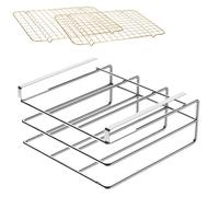 Organiseur de planche à découper - Support de cuisine | Support sans perçage, économie de rangement pour armoire, comptoir, garde-manger, accessoires, ustensiles, couvercle mural, appartement, petite