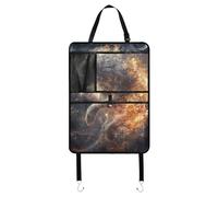 Organiseur de poche pour siège arrière de voiture - Support de tablette pour enfant - Avec poches - Accessoires de voyage - Loup de feu lumineux