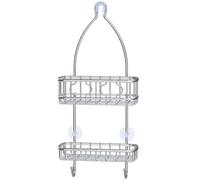 Organiseur de pommeau de douche suspendu en acier inoxydable pour salle de bain Simple Houseware 22 x 10,2 x 4,2 pouces