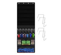 Organiseur de porte - Boîte à jouets sur porte | Grand étui avec pochette en filet pour un rangement facile | Organisateur de rangement - Fléchettes, livres, poupées, salle de classe, chambre d'
