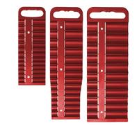 Organiseur de prise de tiroir de boîte à outils, organisateur de prises magnétiques,Prises magnétiques avec support pour prises de 3 pièces | Plateau de rangement portable, porte-prises