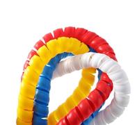 Organiseur de protection de câble spiralé noir 8 mm, 10 mm, 12 mm(1 meter OD 8mm)