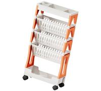 Organiseur de rangement à 5 niveaux/2 niveaux de grande capacité pour la maison, le bureau, la cuisine, la salle de bain