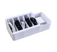 Organiseur de rangement de câbles imprimé 3D pour bureau | Boîte cache-câble pour établi, espace de loisirs, armoire, maison, dortoir, bureau, voyage