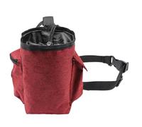 - Organiseur de rangement, poche zippée et ceinture réglable | Harnais coulissant titane/orange foncé unisexe adulte, sac de rangement pour haltérophilie, gymnastique