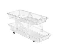 Organiseur de rangement pour canettes - Porte-bouteilles pour garde-manger | Métal robuste avec système de roulement lisse, support d'étagère extensible, design compact pour l'organisation des