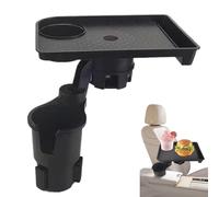 Organiseur de rangement pour console de voiture, plateau extensible réglable pour boissons, convient aux berlines, SUV, monospaces, console de voiture avec espace supplémentaire pour ranger les objets