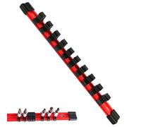 Organiseur de rangement pour outils domestiques, organisateur d'outils réglable, support de rangement pour douilles, support de rangement antidérapant, présentoir à outils pour douilles, organisateur