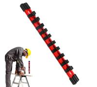 Organiseur de rangement pour outils domestiques, organisateur d'outils réglable, support de rangement pour douilles, support de rangement antidérapant, présentoir à outils pour douilles, organisateur