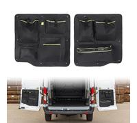 Organiseur de rangement pour porte de grange compatible Ford Transit Custom 2012-2023, 2 pièces Organiseur de stockage pour porte arrière de fourgon/camping-car, poches Oxford pour coffre à outils