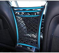 Organiseur de Rangement pour Siège de Voiture pour Kia EV9/EV9 GT-Line, Sac de Rangement en Filet de Conducteur Entre Les Sièges,C Triple-Layer Elastic on All Four Sides