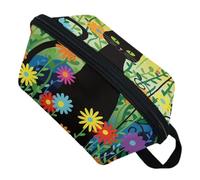 Organiseur de rangement pour soutien-gorge, sac de rangement pour soutien-gorge, sac de voyage peu encombrant | Cubes d'emballage imprimés colorés avec fermeture éclair pour vêtements, cosmétiques,