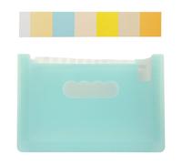 Organiseur de Reçus de Bureau A5 en PP, Accordéon, Fermeture Corde | Porte-coupon Pratique, Accessoire de Bureau Élégant, pour Cartes, Usage Maison