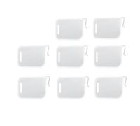 Organiseur De Réfrigérateur 4/8 Pièces, Séparateur De Rangement En Plastique, Séparateur De Rangement En Contreplaqué, Support De Bouteilles Et De Bocaux De Cuisine, Accessoires D'organisation(8pcs)