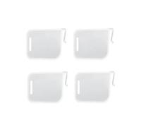 Organiseur De Réfrigérateur 4/8 Pièces, Séparateur De Rangement En Plastique, Séparateur De Rangement En Contreplaqué, Support De Bouteilles Et De Bocaux De Cuisine, Accessoires D'organisation(4pcs)