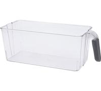Organiseur de réfrigérateur avec poignée 30x13x11 cm boîte plastique transparente