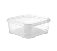 Organiseur de réfrigérateur | Boîte étanche avec couvercle, bacs de réfrigérateur | Pour fruits, viande, produits alimentaires, préparation des repas, cuisine, garde-manger, comptoir, armoire, maison