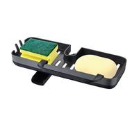 Organiseur de robinet de cuisine - Plateau à suspendre, organisateur de robinet d'évier de cuisine, plateau de drainage, organisation de savon, brosses, serviettes, brosses à récurer | Étagère de