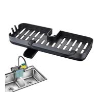 Organiseur de robinet de cuisine, plateau d'organisation, plateau de vidange de robinet d'évier de cuisine - Conçu pour améliorer l'organisation de votre maison en fournissant un espace dédié pour les