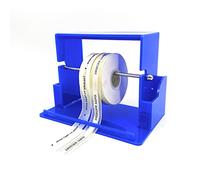 Organiseur de rouleau en acrylique pour rubans de bureau, cellophane, vinyle et papier - Solution de rangement pour loisirs créatifs avec distributeur de support suspendu