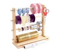 Organiseur de ruban, support de rangement, organiseur de bobines, support multi-couches pour fil en maille, ruban adhésif, crochet, ciseaux, , chambre de fleuriste, papier d'emballage