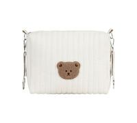 Organiseur de sac à langer - Sac de rangement pliable avec design - Cube de rangement pour sac à langer - Pour biberons, chaussettes, maman, papa, voyage, grossesse et hôpital