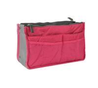 Organiseur de sac à main, 12 Compartiments ( Grand, Fuchsia)