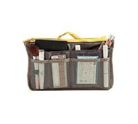 Organiseur de sac à main, 12 Compartiments ( Grand, Gris )