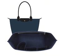 Organiseur de sac à main 2025 pour sac fourre-tout Le Pliage. Organisateur multi-poches en feutre, sac organisateur zippé avec porte-gobelet et rangement pour fournitures scolaires Grand,Moyen,PetitMu