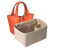 Organiseur de sac à main pour Hermes Picotin 18 inserts 1098Beige-M
