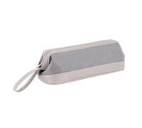 Organiseur de sèche-cheveux polyvalent pour outils de soins capillaires, fermeture éclair, sac de rangement pour femme