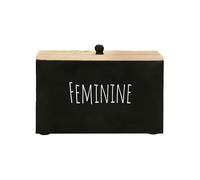 Organiseur de tampons - Porte-tampon pour salle de bain | Organiseur de produits féminins en bois, boîte de rangement pour femmes, filles, adolescentes, toilettes, maison, maître, toilettes