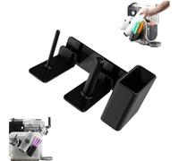 Organiseur de tasses 3 en 1 à montage latéral pour machine Ninja Slushie FS301/FS300, support latéral pour tasses, couvercles et pailles, accessoires de rangement pour machine Ninja Slushie