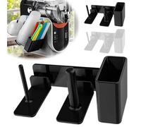 Organiseur de tasses pour machine Ninja Slushie FS301 et FS300 - Support latéral 3 en 1 pour tasses, couvercles et pailles - Accessoires pour machine Ninja Slushie