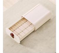 Organiseur de tiroir 16 compartiments, boîte de rangement empilable pour sous-vêtements, chaussettes, 34 x 25 cm, séparateur d'armoire pour le tri des petits articles (chaussettes)