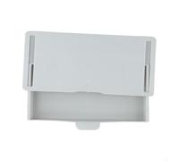 Organiseur de tiroir compact en ABS pour bureau et maison - Peut contenir des articles quotidiens tels que des stylos, des téléphones portables et des serviettes en papier de manière discrète (gris)