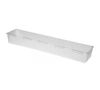 Organiseur de tiroir de cuisine blanc modulable - 37,5 x 8 x 5 cm
