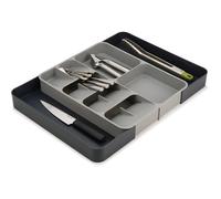 Joseph Joseph DrawerStore- Organiseur de tiroir de cuisine extensible, Range couverts, ustensiles et accessoires- Gris