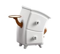 Organiseur de tiroir de table - Dimensions 12 x 12 x 22 cm, support pratique pour plateau à bijoux, mallette de papeterie amusante | bureau, lieu de travail, dortoir, maquillage, plan de travail