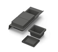 Organiseur de tiroir pour Salle de Bain, Cuisine, Bureau, Maquillage, Articles de Salle de Bain, 34 cm avec 3 Cubes