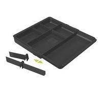 Organiseur de tiroirs plastique Exacompta noir Noir